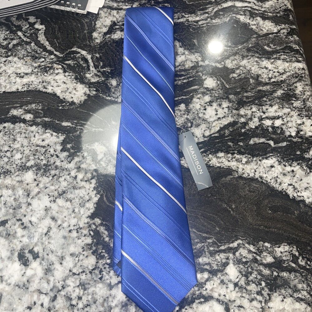 MADISON Men's Tie - Blue - New With Tag